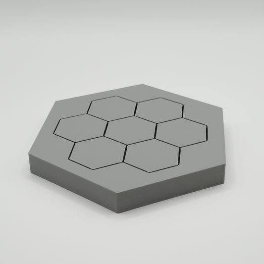 Minimalist Hexagonal Coasters - Set of 3