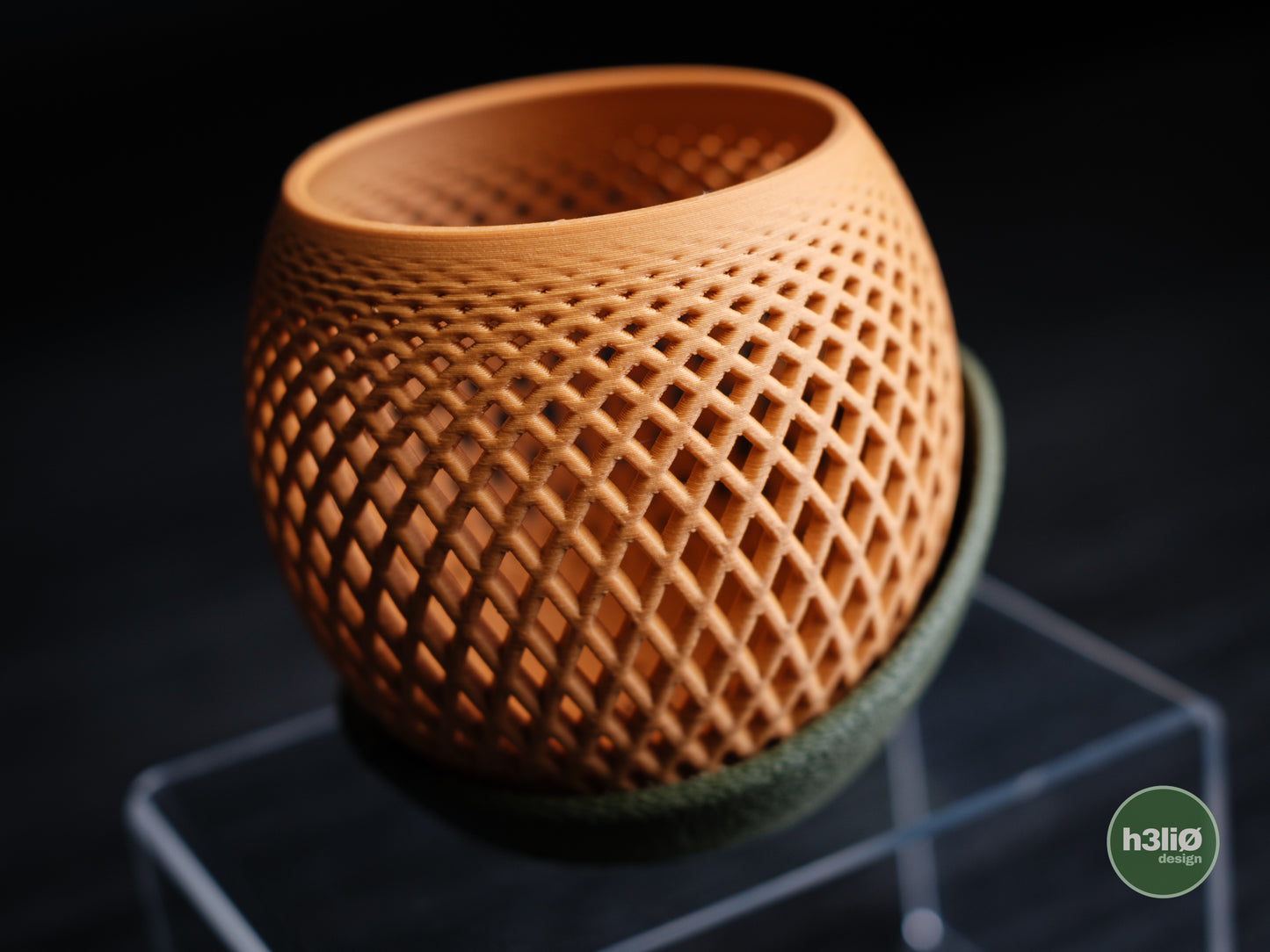 Polygon Orchid Planter