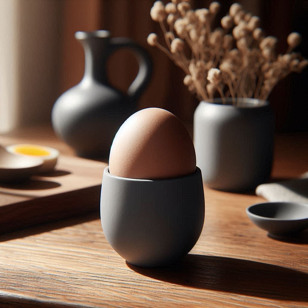 Modern Egg Cup, Egg Holder Set of 3