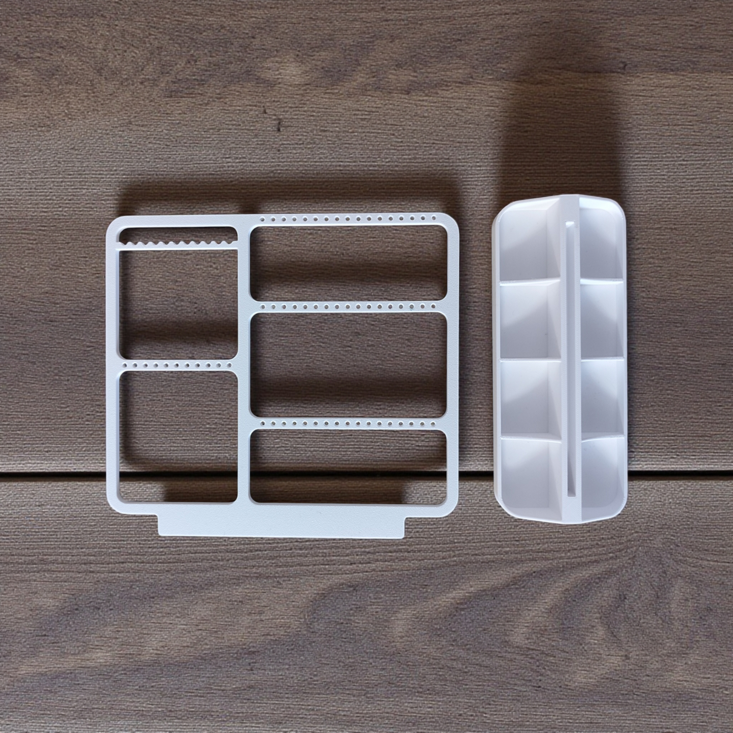 Jewelry organizer for earrings, rings & necklaces