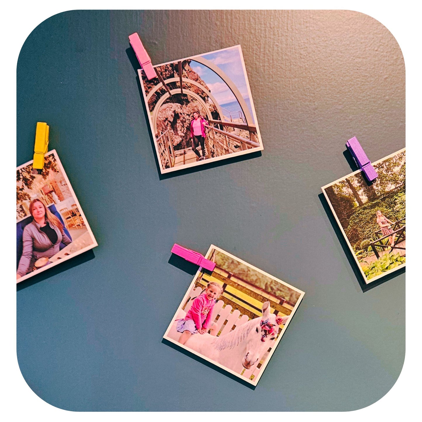 Mini Decorative Wooden Pegs