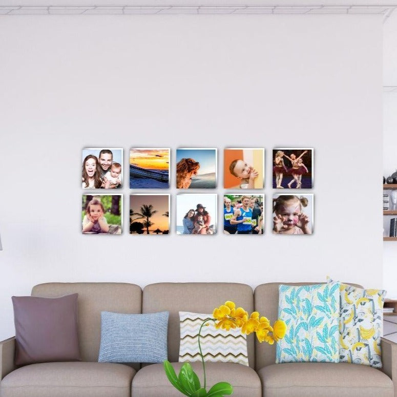  personalized 10 Infinity Photo Tiles