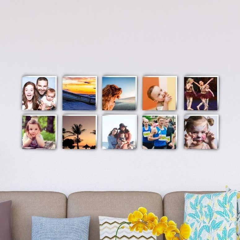personalized 10 Infinity Photo Tiles