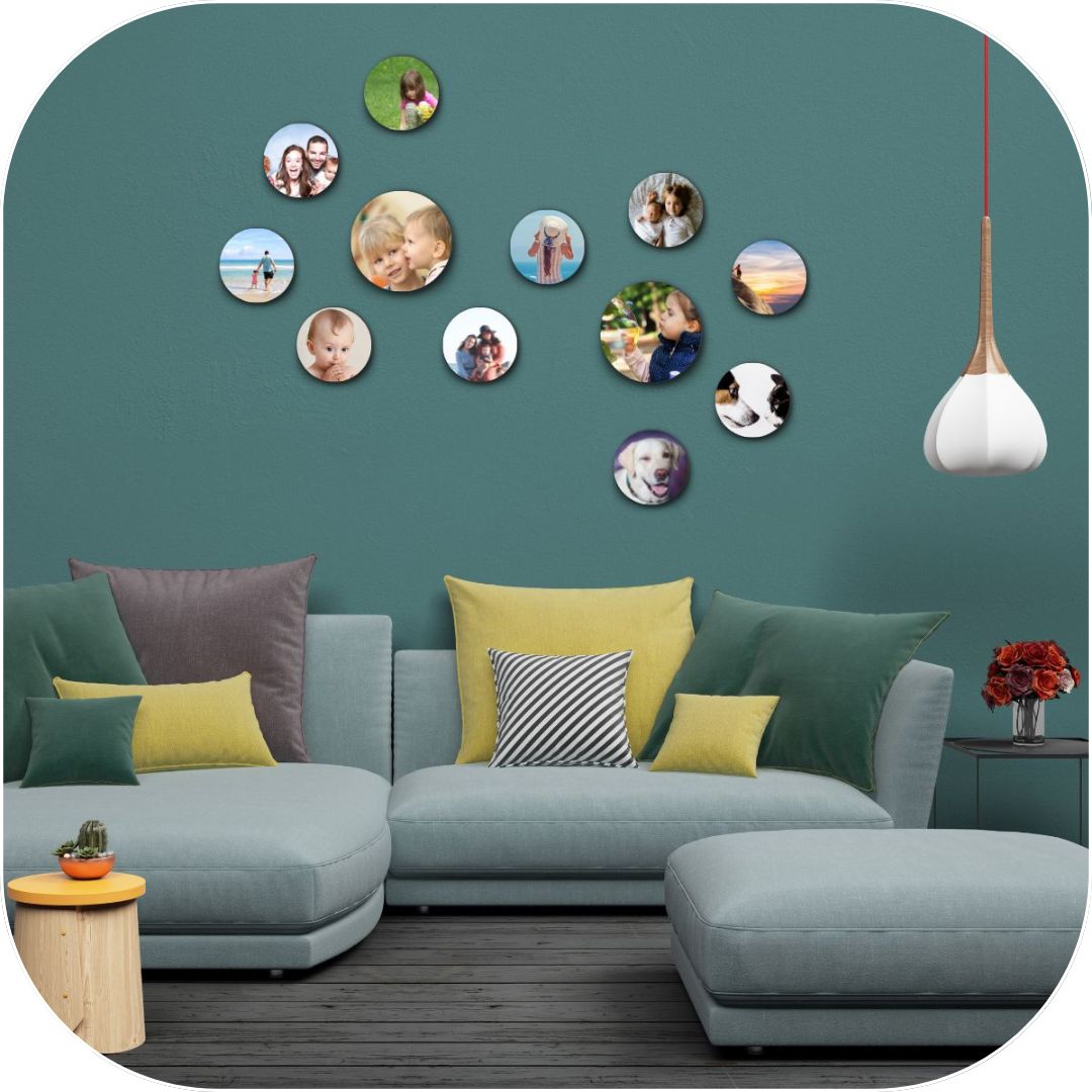 Round Liles Round Photo Tiles – Round Prints