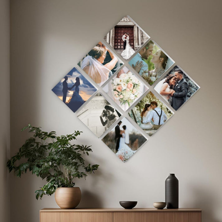 Diamond Photo Tiles – Round Prints Photo Tiles