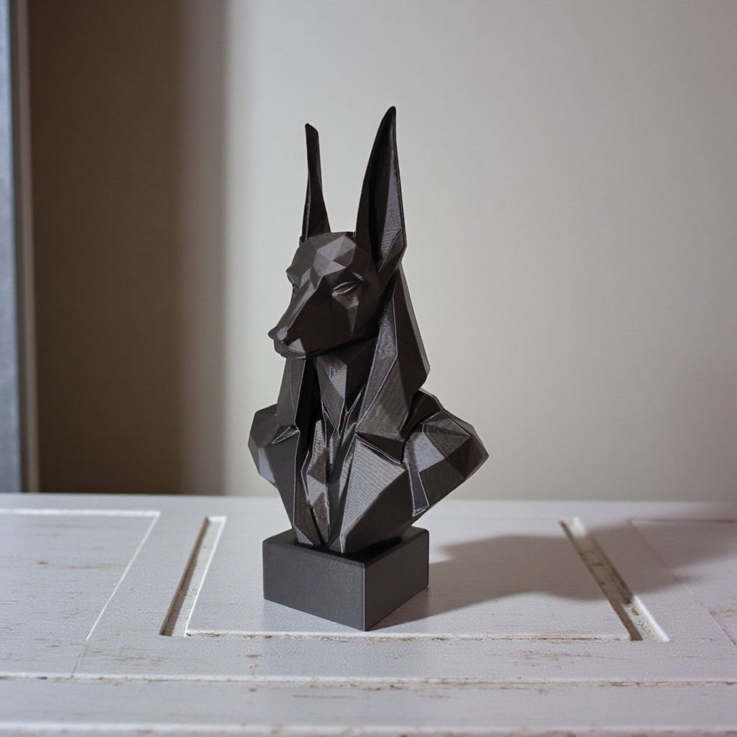 Low Poly Anubis Bust