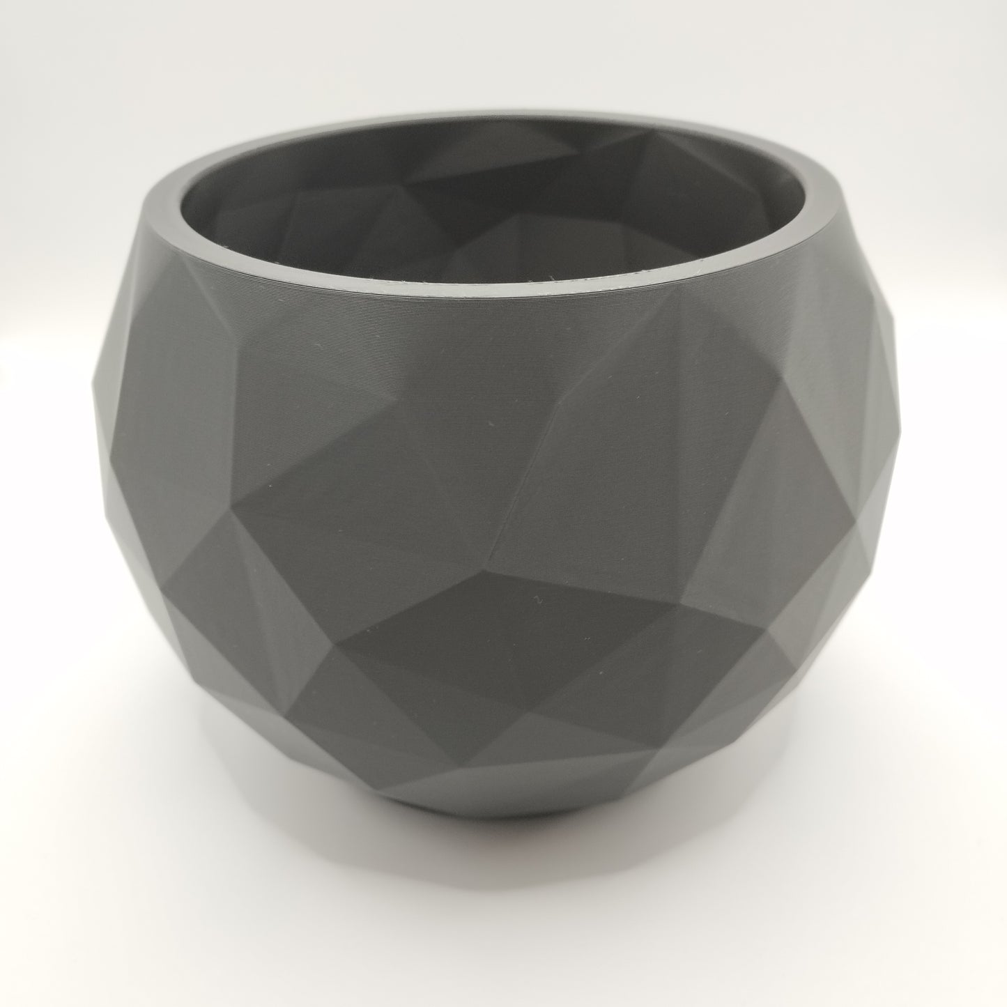 Low Poly Bowl Designer 'Cracked Stone'