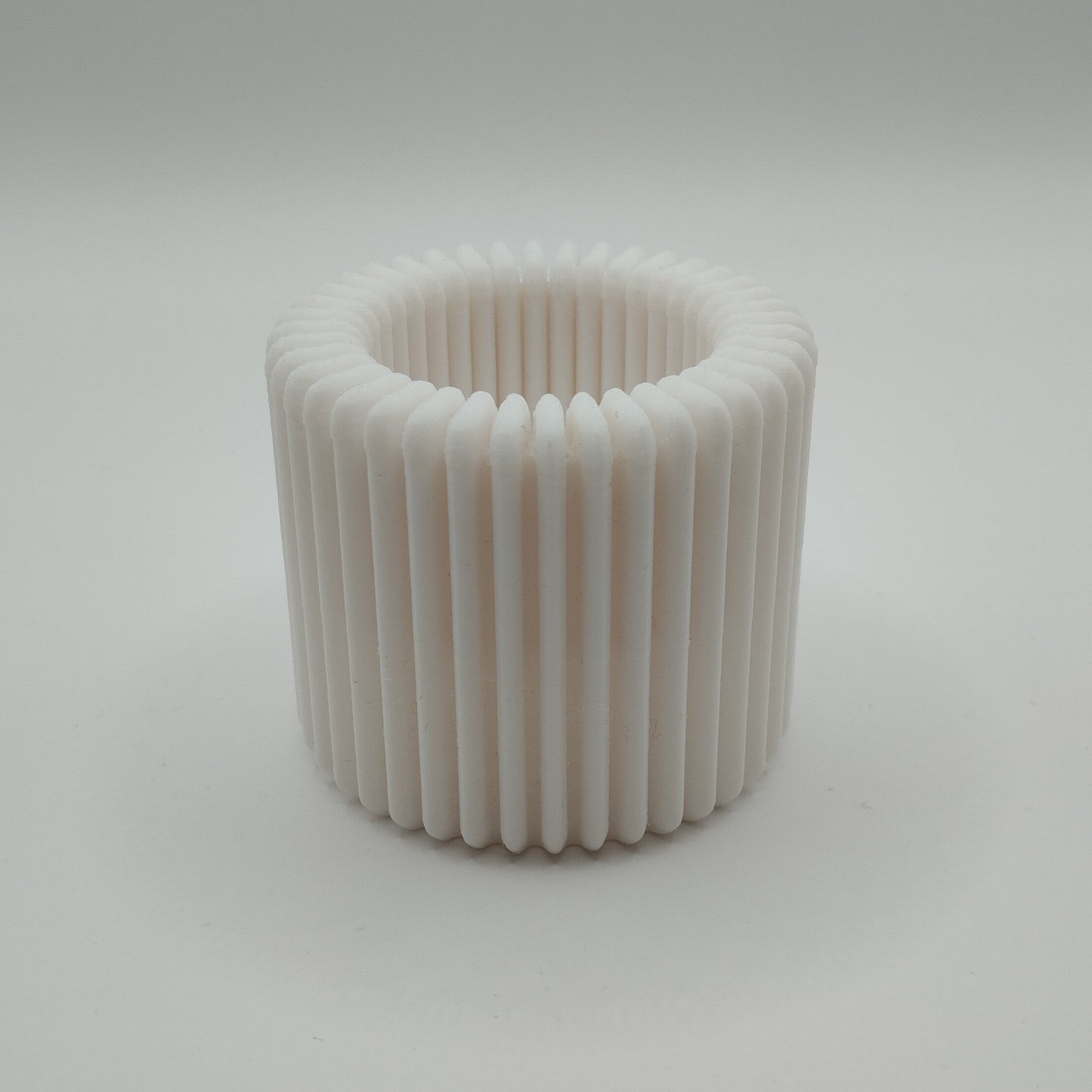 Modern Ribbed Design Candle, Tealight Holder