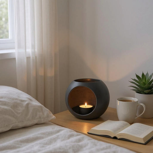 Modern Ball (LED) Tealight Holder