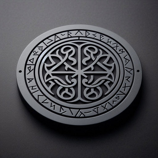 Drinks & Coffee Cup Coaster 'Runestone' - Set of 3