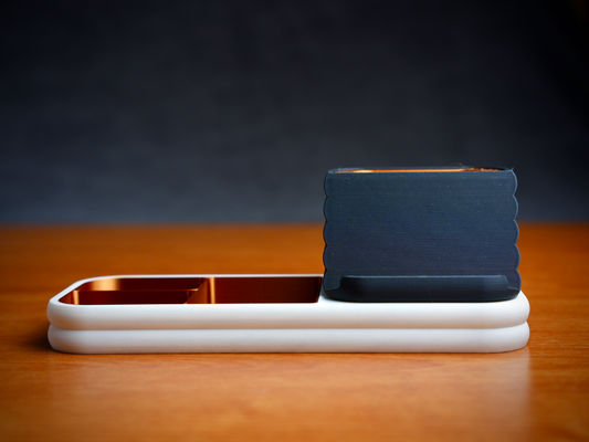 Cloud Desk Organizer with Phone and Earbuds Holder