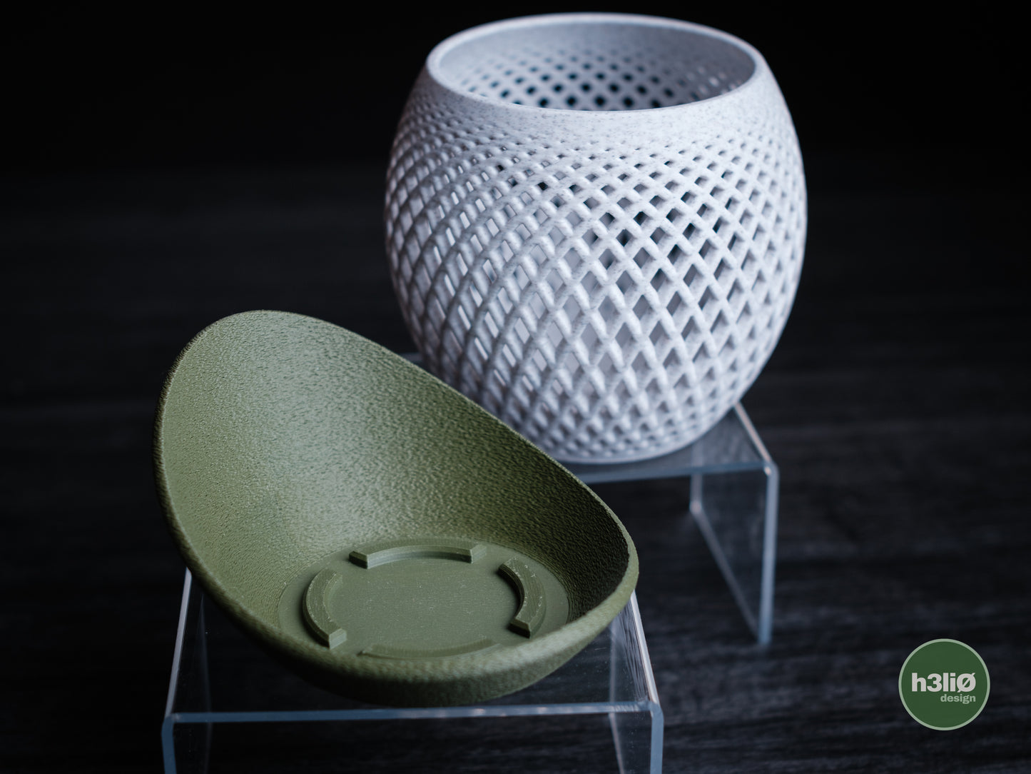 Polygon Orchid Planter