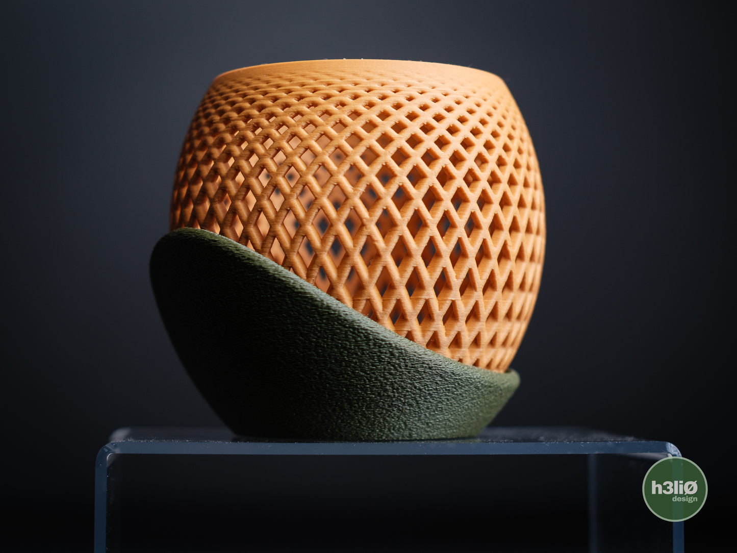 Polygon Orchid Planter