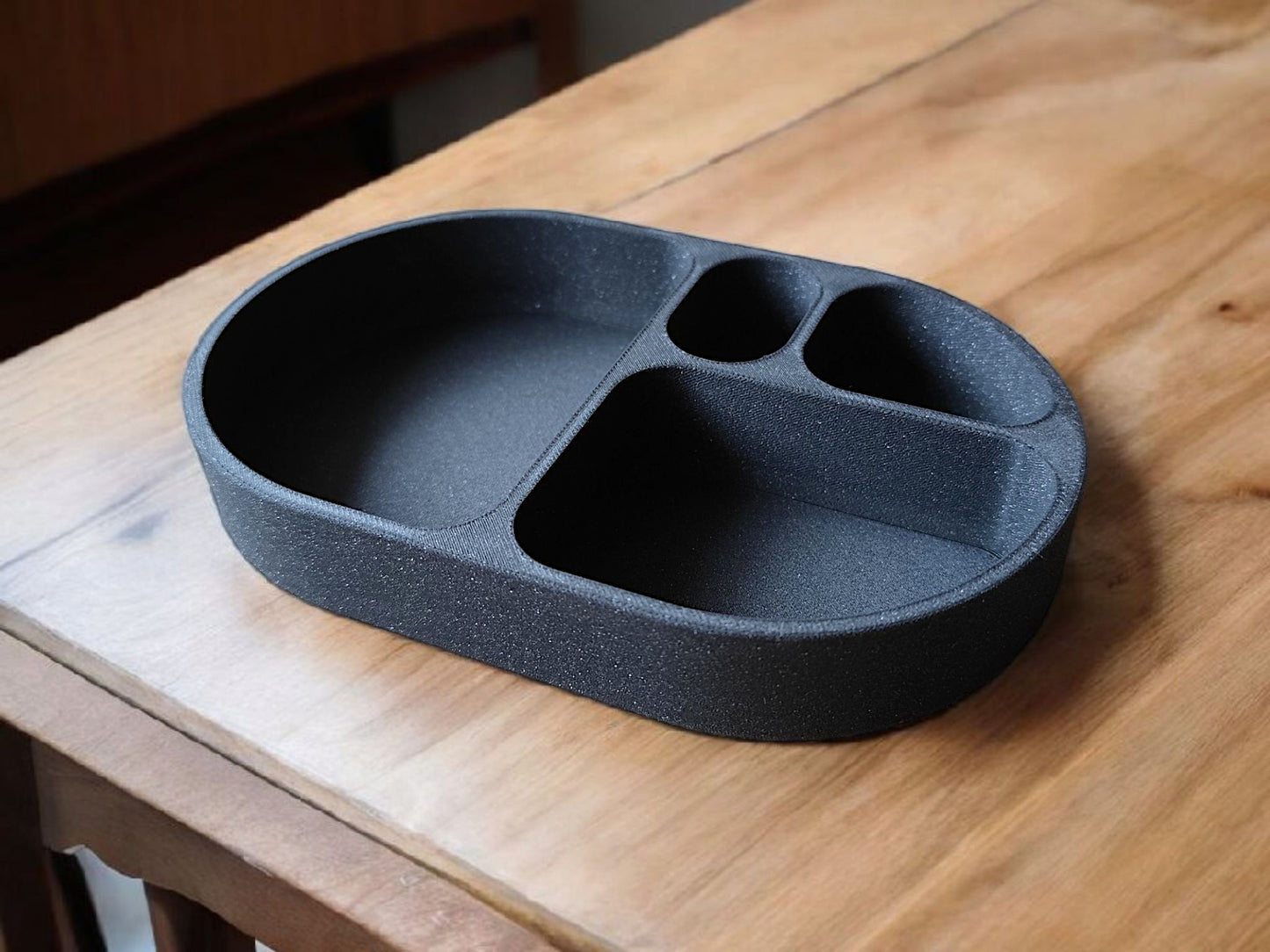 Modern Rounded Key and Coin Tray