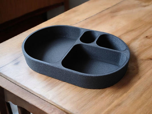 Modern Rounded Key and Coin Tray