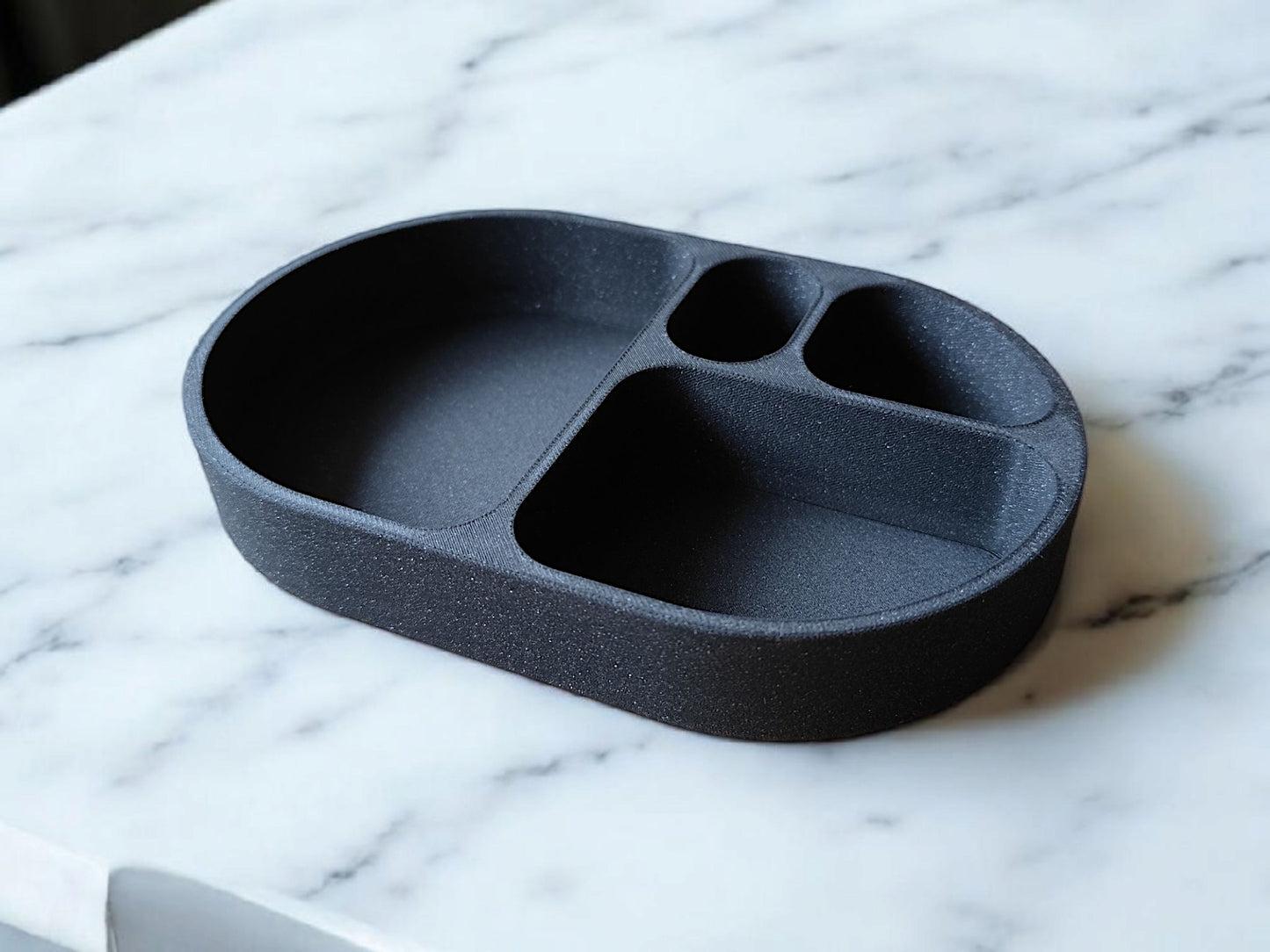 Modern Rounded Key and Coin Tray